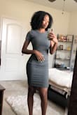 I loved this dress for a casual and sporty look, but after a big lunch I looked like I was in my first trimester and this dress showed exposed me lol. Would Def be a cute maternity dress though! - Beatrice D.