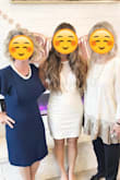 I purchased this dress for my bridal shower and I couldn't be more thrilled! Flattering in all the right places. It does tend to make it's way up as you walk, but nothing to be concerned about. - Paige B.