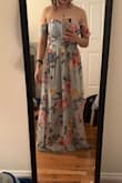 I ordered a size small, but it was pretty loose on my chest area! It's a lovely dress though, I'll be ordering a size extra small in exchange. Also, the dress is long on me so I will have to get it altered! Love the dress, super pretty! - Phi N.