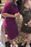 I liked the dress, the size, color, I felt comfortable! At the end of the  event I had broken a bit of the sleeve, maybe dancing a lot. - Jessica Z.