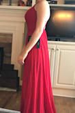 The dress fit perfectly. I did have to get it hemmed due to my short height, but overall it's a great fit! I used this for a ballroom dance event, and it worked wonderfully! - Madelyn D.