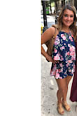 This is a great romper! I've even lent it to a few friends! I've worn it to a wedding with heels or out to bar with flats! - Anna Z.
