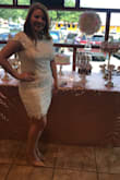 This dress exceeded my expectations. The quality of the material, the lace, was good quality. Not cheap looking. The zipper and button on back were made well and felt secure.  The dress was true to size and fit great. I got many compliments on the dress. I will definitely order from Lulus again! - Chelsea P.