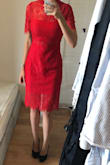I love the dress, but the dress is to big for me. I brought it to the tailor. - Rosa V.