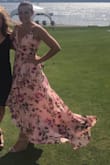 I wore this dress to a wedding that was on the ocean - PERFECT! It's light weight, flowy, and beautiful. I ordered a size medium and it was the perfect fit. The dress looked great with my Lulus wedges! :) - Kayle W.