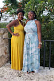The color is gorgeous and it was a great fit for the wedding I attended in DR. - Brittany G.