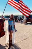 I am absolutely IN LOVE with this lace kimono! I wore it to an outdoor Luke Bryan concert and for so many compliments. Looks so cute with a pair of jean shorts. The medium fits but I could have gotten away with a small since it's a kimono and fits loose. The length is just right. If I was a half of an inch shorter it would drag on the floor. Waiting for this to come out in more colors! - Nicole G.