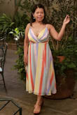 Got a lot of compliments on this dress. Very dainty and a happy dress. - Maria R.