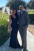 I ordered this dress for a family wedding and it is absolutely perfect. The material is great, and it fits perfectly! I won't have to alter anything on it! - Beatriz N.