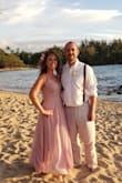 I couldn't be happier. I had to get it hemmed of course because I'm short- but I love this dress so much. It is nice and fitted on the top and flowy on the bottom - elegant. - Arielle B.