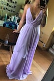 I ordered this dress for my friends wedding in August... I was originally worried about the colour because it's called lavender but the pictures make it look a lot more pink. I ended up ordering it and I'm SO glad I did because it's the absolute perfect lavender! The fit is just right except that I will need to get it hemmed (obviously). - Siobhan U.