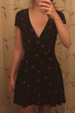 Absolutely crazy about this dress. I would have sized down but then the dress would have been too short, so I did have to get it altered (but I usually have to because of my height). - Nicole B.