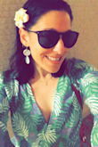This is my favorite romper, and I received so many compliments on it. The pattern gives me the perfect tropical vibes and the material is lightweight so no worries about summer heat. I could have gone down a size, but I am overall happy with the medium. I love that the top has a snap too so it's not too revealing. - Ashley N.