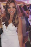 I love, love, love this dress! I'm a pear and it cuts perfectly on me. The material is really nice quality and has a nice thickness to it. I had two friends love it so much that they bought it as well! - Suzanne B.