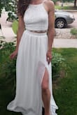 I wore this for my bridal shower and it was PERFECT. I felt cute and sexy and I got so many compliments. Definitely need to wear with heels unless you want to get the skirt hemmed. Some other Lulus clothing I have needed to get hemmed just to make them heel height because they were so long, so the fact that this was the perfect heel height already was super nice. I definitely recommend! - Tess M.