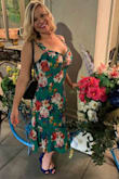 This dress was flattering and fit perfectly! What a great piece. Definitely buying the medium. Fits like a glove. - Crystal S.
