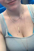 Good quality and really cute. Good for low cut shirts. - Alyssa H.