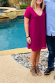 This fit was perfect and the style and quality of the dress make it a great dress staple for any closet! - Joanna L.