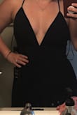 This dress fits me like a glove! It's classy as it covers up enough but sexy as it gives a hint of skin! - Amanda K.