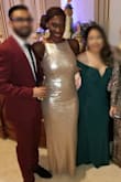 The fit was perfect! Loved everything about it especially the open back. Wore it to my holiday party and received a ton of compliments. - Sonya V.