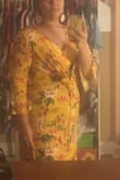 Loved everything about this dress. Loves the fabric, the texture. It's true to its size. It's such a happy color. I'm a flower girl. I loved that I got it for a good price. What made it even better is that for every purchase Lulus recompenses me with a discount. Which makes it even better. I've bought 5 dresses so far. No complains at all what so ever. Sorry for the blurry picture. I should of ironed it lol. Thank You Lulus. - Carina C.