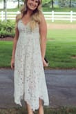Wore this for my bridal shower and it is stunning! Photographs beautifully - Morgan C.