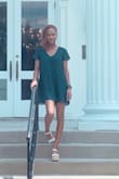 It's the perfect dress. Fits light and easy going. I love it. - Cassandra T.