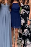 Very versatile dress, I've worn this to a few weddings now -- love the flowiness of it! I'm usually a x-small but I probably would've been more comfortable with a small, as the waist is a little tight. That being said, the x-small still fit me. - Alyssa G.