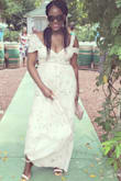 Wore for a wedding as a guest, after having two babies it's a little tight at the top, but once back down to my normal weight it will be perfect. Got many compliments it was a great buy! - Jamilah T.