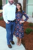 This dress is a little tight in the shoulder and bust, but I wouldnt have sized up because then I feel like the waist would have been too large. I ended up wearing a belt with it and LOVED it even more! Wore it to a wedding and got lots of compliments. - Erica D.