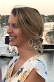 These earrings were exactly as pictured! Great to accessorize with an up-do hair style. - Joelle G.
