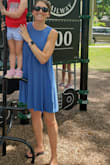 I've worn this dress several times! It's easy to dress up or down. The only downside is the armpit holes are rather large so a regular bra will show. I've either worn a sticky bra cup or a cut bralette and it solves the problem. Cute and lightweight though, perfect for summer! And it has pockets! - Erica D.