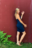 I loved this dress! I wore it to an outdoor wedding on the hottest day so far, 98°, it held up amazing; didn't wrinkle, stretch out, or show sweat at all! The fit was perfect, comfortable and good material. Would 100% order a second one in another color. - Brooke B.