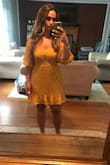 Fits perfect. So summery. Bought for my upcoming trip to Europe but already wore it. So soooo pretty! - Laura V.