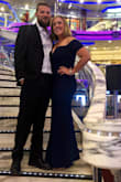 I love this dress! The material is nice and thick, but not heavy. It stays in place. I did need to have mine hemmed even with heels (I'm 5'3") I received so many compliments. Very impressed with the quality. - Brooke G.