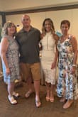 Look no further brides to be...this dress screams BRIDAL! I wore this beauty for my bridal shower and couldn't have felt any more beautiful. The fit is so flattering while the material/detailing couldn't be more perfect. A must buy for sure! - Taryn H.
