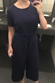 This thing is so comfy and flattering and the zip format makes it easy enough to use the bathroom. Perfect for work. - Genevieve S.