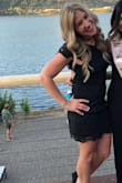 I was Soooo impressed with this brand, and dress specifically! It was packaged very nicely, it was great quality, and fit perfectly! The dress is classy yet with a romantic touch!  I got Lots of compliments!! I didnt Have to wear a bra which was nice!! The fabric was thick enough that it didn't matter either! I wore this dress for a bachelorette party, but I will Definitely be keeping it in my closet for future nights out! - Roshelle W.