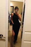 I just received it the other day and I am in love with this dress. I have been having a hard time looking for a comfy, non formal or cocktail maxi dress. This dress was perfect, the fabric wasn't not see through so it fits for a tiny more formal occasion if I needed to. I think it was a tiny bit smaller than usual but I still got my normal size (XS), so it sort of fitted like a spandex haha. - Candy T.