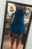 I have a larger chest that doesn't like to stay up on its own so wear no bra doesn't cut it. I might get cups put in so I can pull it off. The back tie is adjustable so that helps. Straps are kinda long...wish I could love this! - Meredith B.