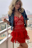 Very cute summer dress. Perfect for hot summer days. 
Love the style. - Sylwia