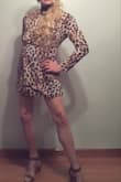 This was a lot better than I thought it would be based on the reviews. The clearance price gave me the opportunity to try my first leopard print not knowing what this would look like one me. I am very pleased with the result even though it is a tad tight for an extra large. I also did have an issue with the zipper getting stuck a couple of time but for the price I say it was a winner! - Gretchen M.