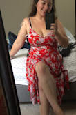 I am incredibly short and don't have a great relationship with dresses. They're either bag like, too long or they make me look even shorter. This dress is everything I've ever wanted. It fits me like a standard mini, has adjustable straps and shoes off my legs in such a flattering way. If I could wear this everyday I would, I've never felt so sexy. - Amanda S.
