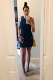 This dress was SO PRETTY. The perfect mix of cute and sexy, exposing enough but not too much. Perfect for a date night, brunch outing, of any opportunity to be cute! Mine fit a little differently (likely due to wider hips) than the model picture but I actually liked it better! - Jada S.