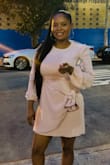 Love this dress in every way! Everyone complimented this dress. 
Good for every season, wore it in the summer and wasn't hot at all. - Sade N.