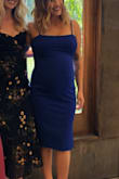 I loved wearing this dress to a wedding. The material is thick and stretchy so it worked with a 8 month baby bump. - Talia A.