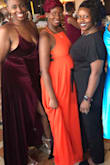This dress was perfect for my event to my grandmother's birthday party. Comfortable. Beautiful orange color. - Kaya S.