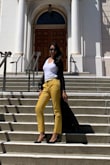 Love how it looks with slacks and a tee. Easy to dress up and down depending on the occasion. - Sadaf M.