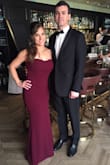 So elegant and perfect for a black tie wedding. - Jenna W.