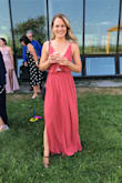 Wore this dress for a summer wedding and I got so many compliments! The dress was a little long so I cut about 4-5 cm off the bottom and it was just perfect for a very warm day. - Elise J.